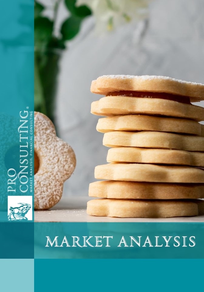 Analysis of the Ukrainian shortbread biscuit market. 2025